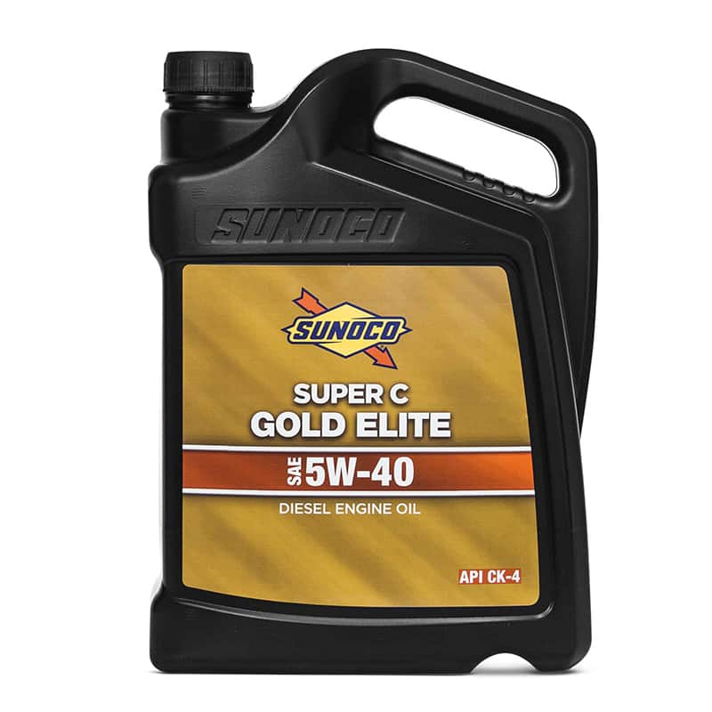 Engine oil SUNOCO SUPER C GOLD ELITE 5W-40 CK-4 (3303)